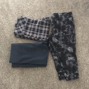 3 pairs of Pixi pants